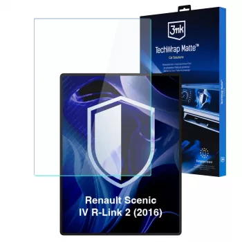 3MK PROTECTION Renault Scenic IV R-Link 2 (2016) - écran central mat TechWrap 3mk