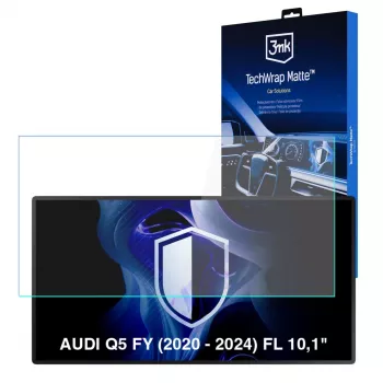 3MK PROTECTION film de protection d'écran mat TechWrap pour écran central Audi Q5 FY (2020-2024) 10,1 inch