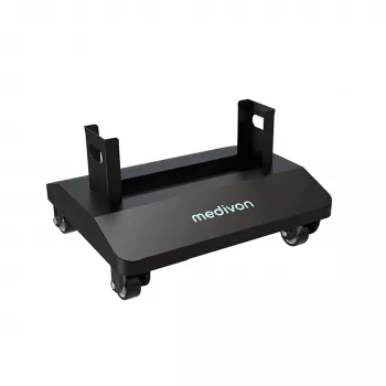 Support mobile MEDIVON Lumera Stand pour panneaux LED Lumera Plus et Lumera Max, 4 roues, noir