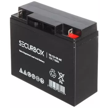 Batterie 12 V/18 Ah Securbox