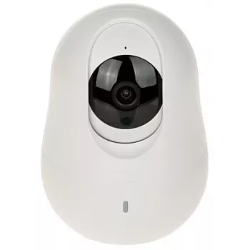 Caméra IP rotative intérieure GENWAY APTI-W34A-TUYA 1080p Pan/Tilt Wi-Fi avec audio bidirectionnel, suivi de mouvement, vision nocturne, application Tuya Smart