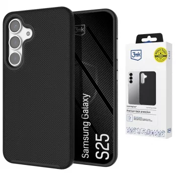 Coque arrière hybride transparente avec MagSafe 3MK Fortis MagCase pour Samsung Galaxy S25