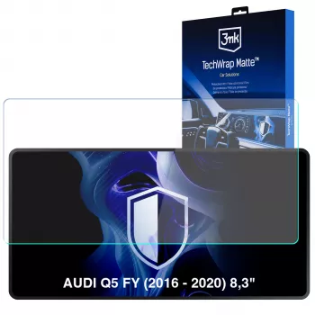Protection d'écran mate 3MK PROTECTION Audi Q5 FY (2016-2020) 8,3 pouces TechWrap pour écran central