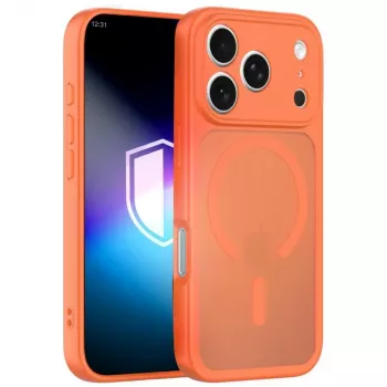 3MK Misty MagCase pour Apple iPhone 17 Pro Max / 18 Pro Max - orange