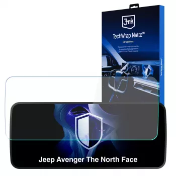 Protection d'écran mate 3MK PROTECTION Jeep Avenger The North Face - 3mk TechWrap pour écran central