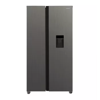 Réfrigérateur side-by-side MPM Total No Frost MPM-439-SBS-15/ND, inox, hauteur 177 cm