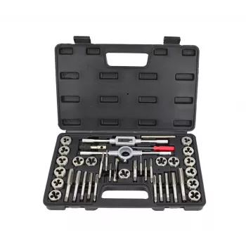AWTOOLS jeu de tarauds et filières, 40 pièces