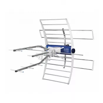 ASR Prime Combo antenne extérieure TV passive VHF/UHF avec filtre LTE/5G