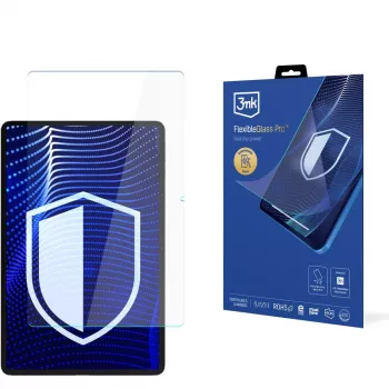 3MK PROTECTION FlexibleGlass Pro protection d'écran en verre hybride pour Honor Pad 10.1 / Pad X9 - 7H, anti-éclats, oléophobe, sans bulles, pose Fit-In™