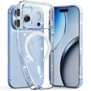 Tech-Protect Flexair coque MagSafe iPhone 17 Pro Max / 18 Pro Max à paillettes
