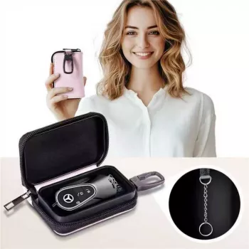 Pochette Faraday Tech-Protect KLR300 Keyless bloqueur de signal RFID rose