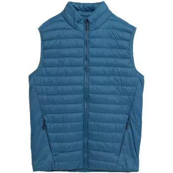 Gilet en denim homme 4F M062 32S coupe regular décontracté à boutons
