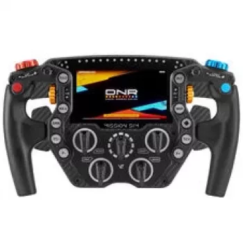 Volant de simulation de course VPG Sim Mission, écran tactile 5 inch, ARGB, 290 mm - noir