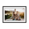 DENVER PFF-1019 Cadre photo numérique HD Wi-Fi FRAMEO 10,1 inch avec 3 cadres interchangeables (noir, blanc, bois)