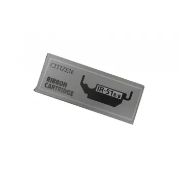 Cartouche de ruban compatible Epson Citizen IR/51 noir rouge - originale