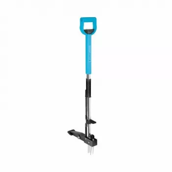 Arrache-mauvaises herbes manuel CELLFAST C.IDEAL 95 cm avec système à 3 griffes en acier trempé et éjection par pédale, poignée ergonomique en D, vert/noir