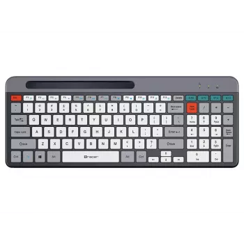TRACER SHARP Clavier sans fil, 2,4 GHz, format complet, QWERTY, noir