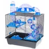 Cage pour oiseaux INZ INTER-ZOO Rocky bleue 420x290x550 mm