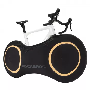 Housse de vélo élastique Rockbros D95 pour vélos 26-29 pouces, 700C, noir