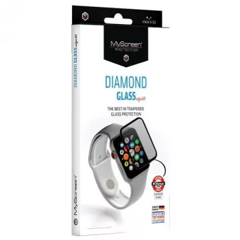 MYSCREEN PROTECTOR MS Diamond Glass Edge 3D 2.5D Apple Watch Ultra/Ultra 2 49mm Silver