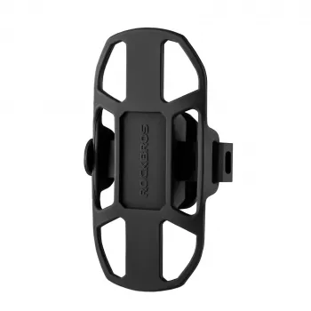 Support de téléphone pour vélo en silicone ROCKBROS - noir