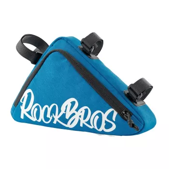 Sacoche de cadre triangulaire Rockbros G002 Flash Journey 1,4 L - bleue