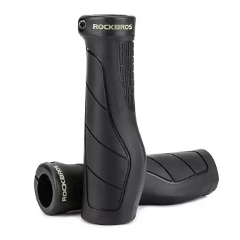Poignées de vélo ergonomiques à verrouillage ROCKBROS G326PL – noires