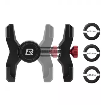 Support de smartphone à fixation sur guidon ROCKBROS 25210039001 - noir