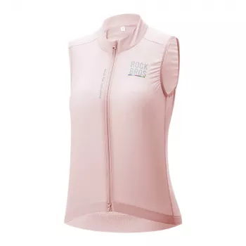 Gilet de cyclisme léger et respirant femme ROCKBROS TLMJ003 ROAD TO SKY M - rose