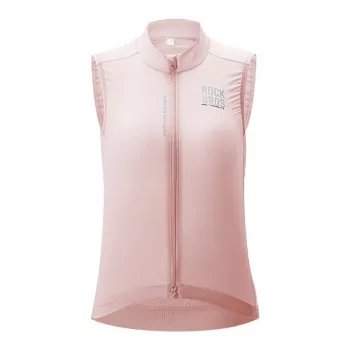 Gilet de cyclisme léger et respirant femme ROCKBROS TLMJ003 ROAD TO SKY M - rose