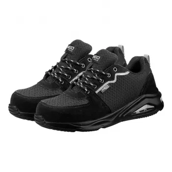 Chaussures de sécurité NEO TOOLS 82-171-43 S1 SR Neo Air, embout acier, réfléchissantes, noir/gris