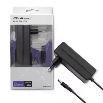 Adaptateur secteur Qoltec 20W AC/DC 5V 4A fiche 5,5x2,1mm