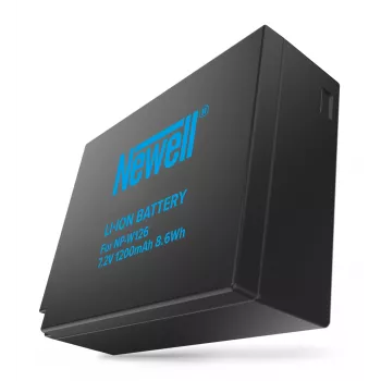 Newell NP-W126 Replacement Battery for Fujifilm (7.2V, 1260mAh, Li-ion)