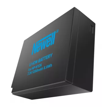 Newell NP-W126 Replacement Battery for Fujifilm (7.2V, 1260mAh, Li-ion)