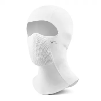 Cagoule de cyclisme en polaire ROCKBROS LF25699 – blanc | masque intégral thermique pour cyclisme hivernal, ski et moto