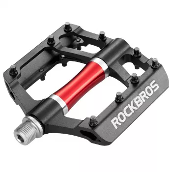 Pédales de vélo plateforme en aluminium ROCKBROS 2020-12CBK - Noir