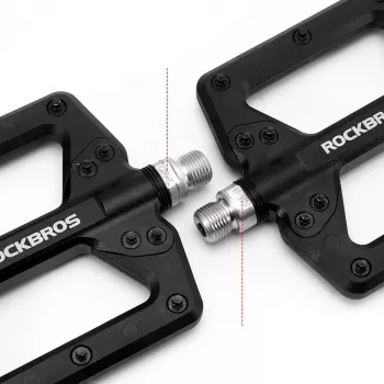 Pédales de vélo en nylon ROCKBROS 2022-12A, noir