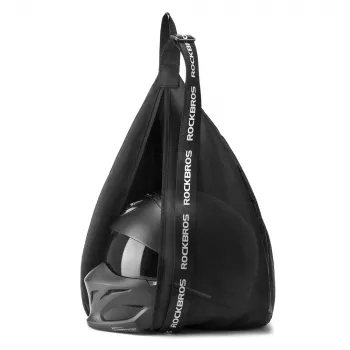 Sac à dos de cyclisme ROCKBROS H34 avec porte-casque – noir, 10L