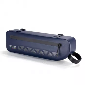 Sacoche de cadre de vélo étanche Rockbros AS-140 ROAD TO SKY 1,7 l bleue