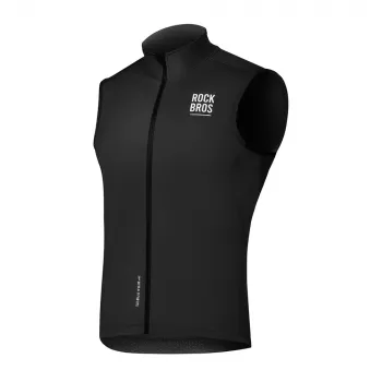 Gilet de cyclisme isolé coupe-vent ROCKBROS ROAD TO SKY TLMJ002 M noir