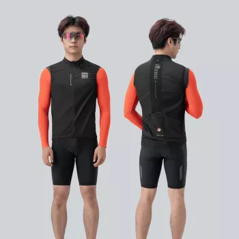 Gilet de cyclisme pour homme ROCKBROS ROAD TO SKY léger et respirant S noir