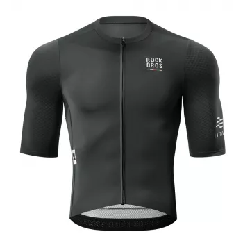 Maillot de cyclisme à manches courtes pour homme ROCKBROS ROAD TO SKY S - noir