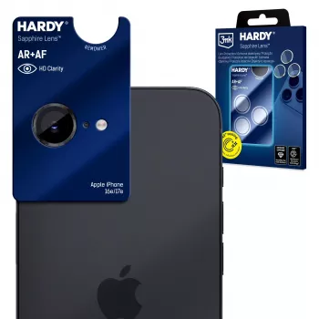 3MK PROTECTION Apple iPhone 16E/17E - 3mk Hardy Saphir Lentille