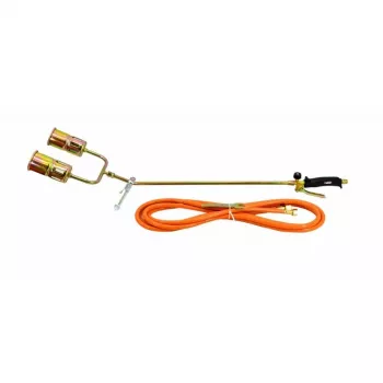 AWTOOLS AW13855 chalumeau à gaz – allumage piézo, chalumeau butane de soudage et brasage, 1300°C, EN417