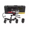 AWTOOLS Machine à souder par fusion pour tubes PVC PP PE PB PPR 1200W, 16-32mm, 4 paires de matrices, thermostat réglable, coffret métallique