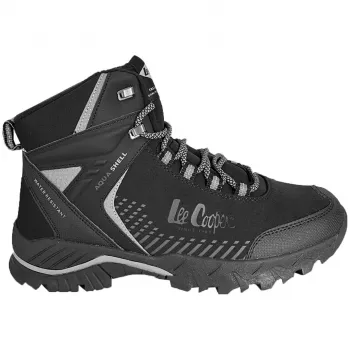 Lee Cooper chaussures à lacets décontractées homme noires LCJ-22-01-1399M