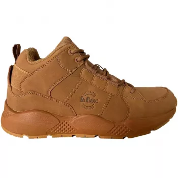 Lee Cooper baskets à lacets décontractées homme brunes LCJ-23-31-3067M