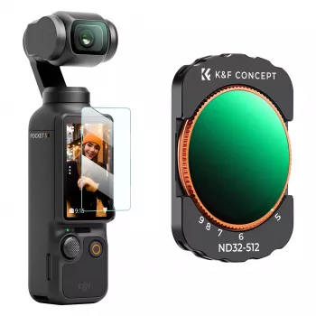 Filtre ND variable KF ND32-ND512 Nano-X pour DJI Osmo Pocket 3