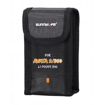 Sac de sécurité ignifuge pour batterie SUNNYLIFE pour DJI Avata 2 / Avata 360 / AT3-DC186-1