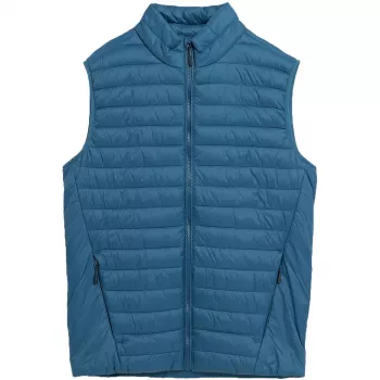 Gilet en jean homme 4F M062 - sans manches à boutons, coupe régulière, XL